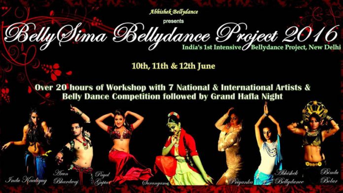 Dance With Me India - Delhi Event - BellySima Bellydance Project 2016
