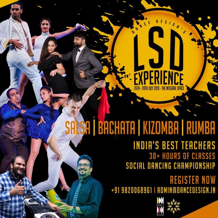 Dance Design Learn Social Dancing LSD Experiene 2019 Mumbai - 26th 28th May 2019 - Dance With Me India