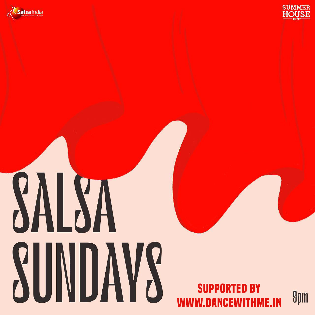 Sundays Salsa Bachata Kizomba Social Night at Summer House Delhi by Salsa India - Dance With Me India