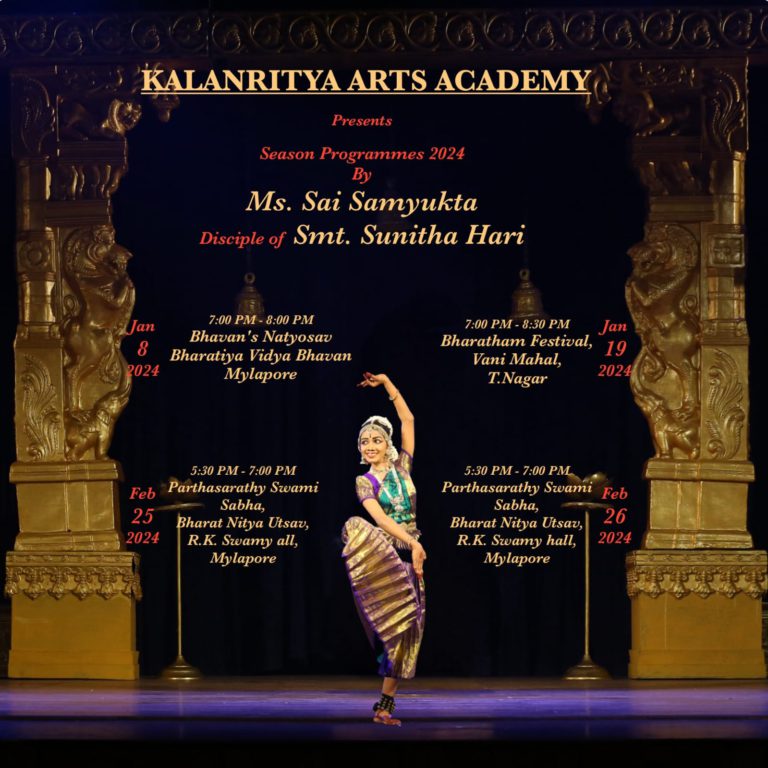 Kalanritya Arts Academy Bharatanatyam Chennai 5 768x768