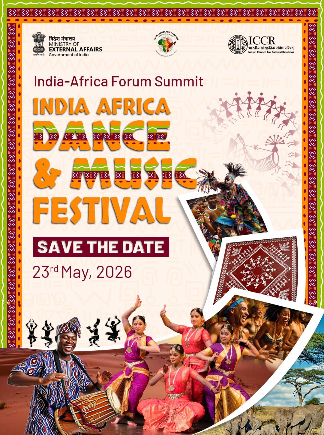 India-Africa Dance and Music Festival - Delhi - Dance With Me India